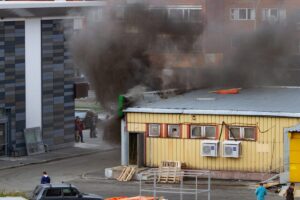 Commercial fire damage restoration service in Round Lake for warehouse fire cleanup and smoke damage removal