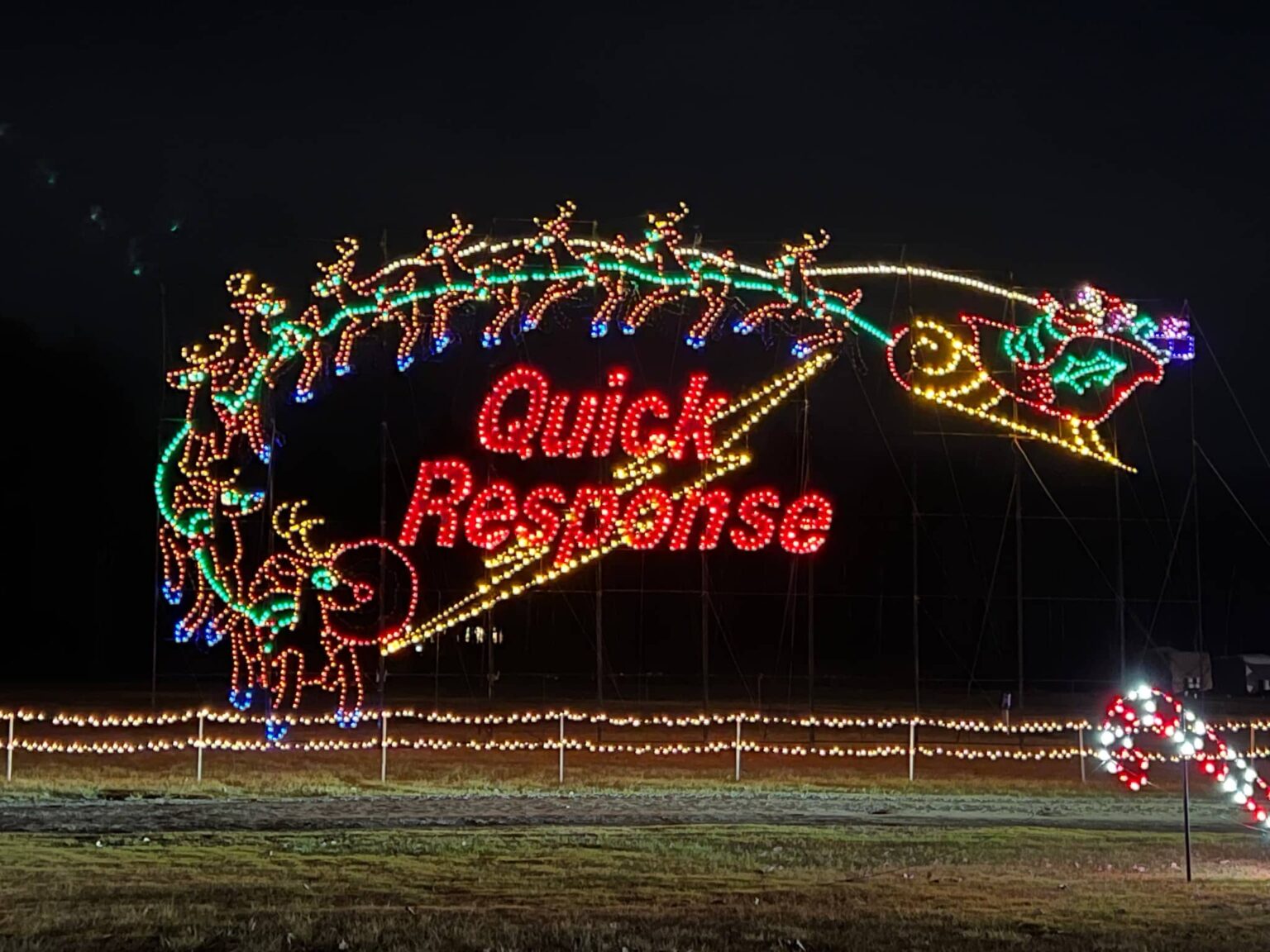 The Quick Response Restoration 2023 Christmas Lights Display Quick